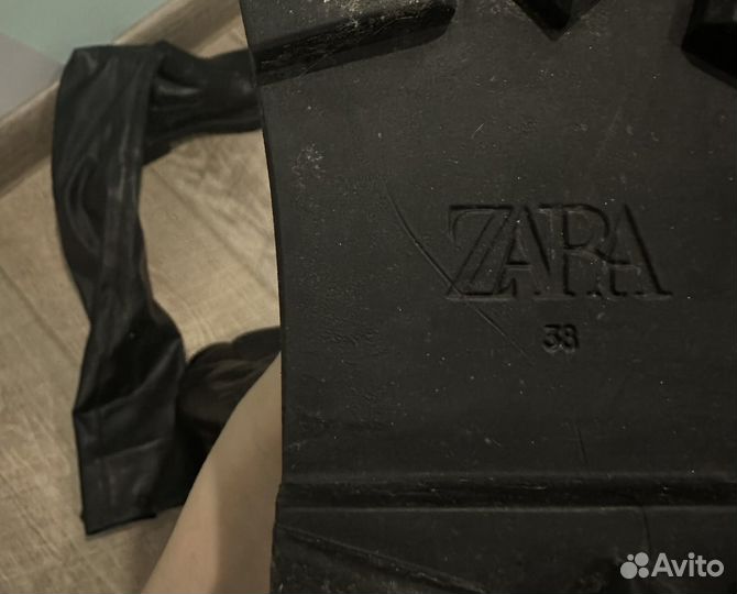 Ботфорты zara