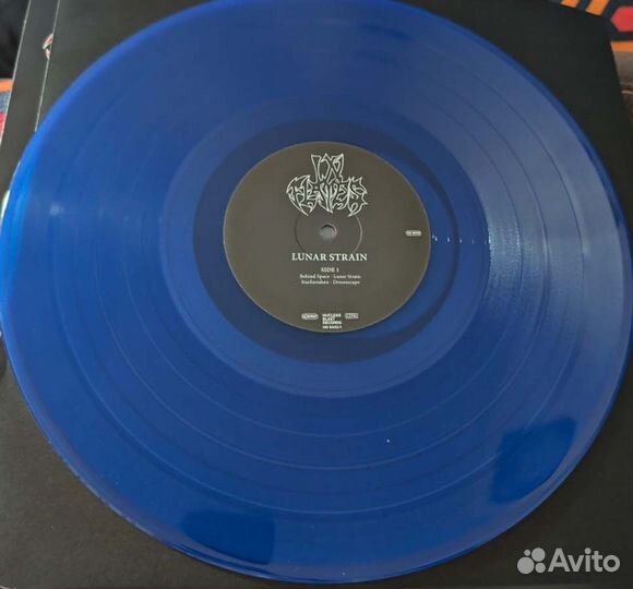 Виниловая пластинка In Flames - Lunar Strain (Transparent Blue Vinyl LP)