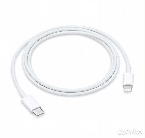 Apple Lightning to USB-C Cable 1m White. Оригинал