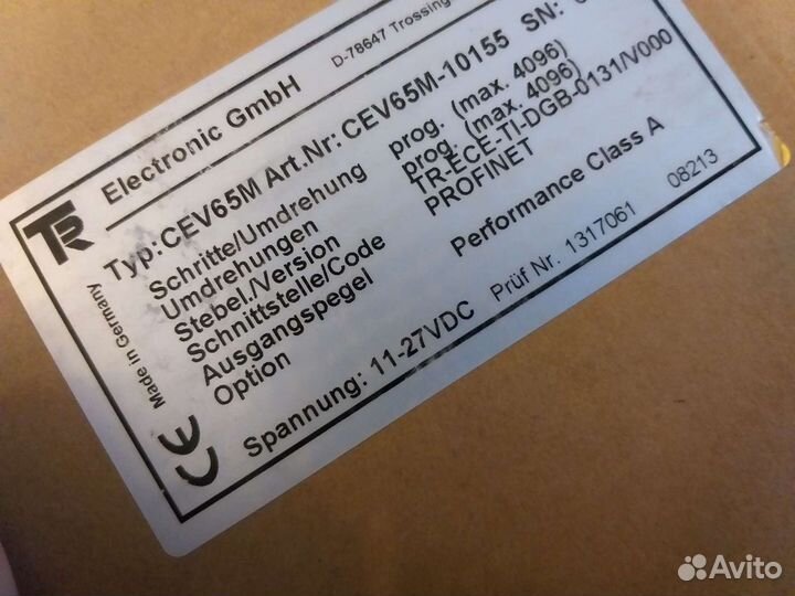 Энкодер TR-Electronic / cev65m-10155/aev58m / 5810