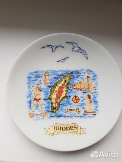 Тарелки Египет и Родос