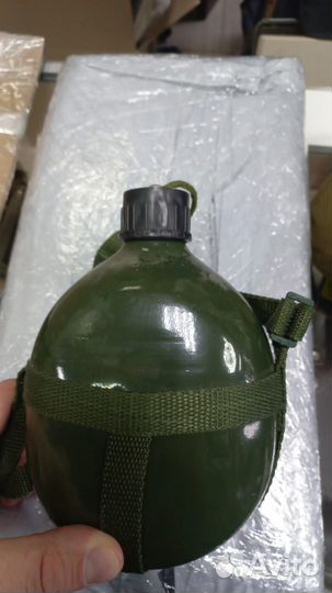 Фляга походная (1 л) с чехлом