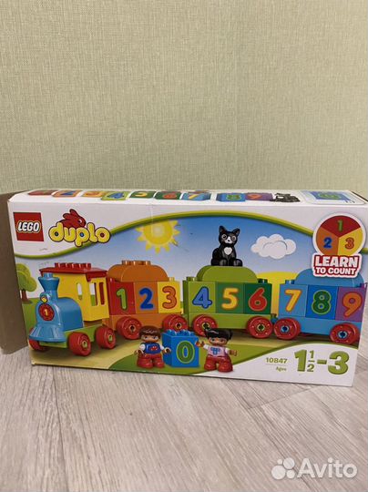 Lego duplo поезд