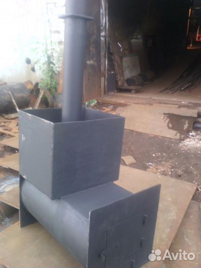 Банные печи из толстого металла