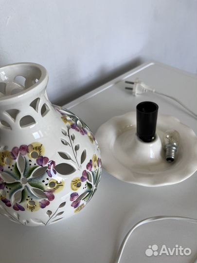 Керамическая лампа