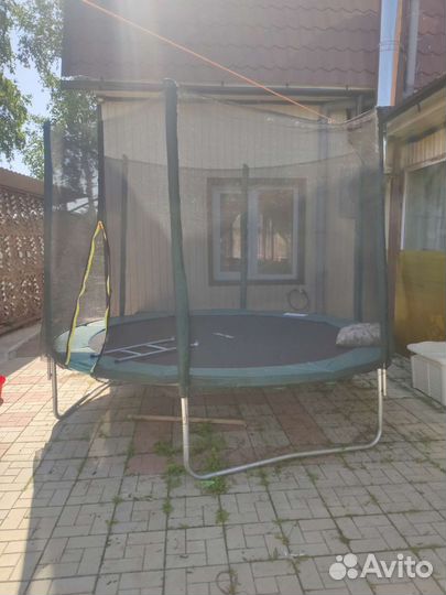 Батут с сеткой