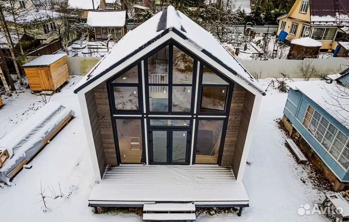 Каркасный дом 6x10 / 96м2