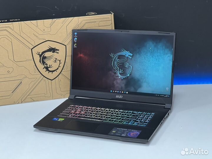 Новый MSI 17.3 144 RTX4060 8G Core i5 12th DDR5