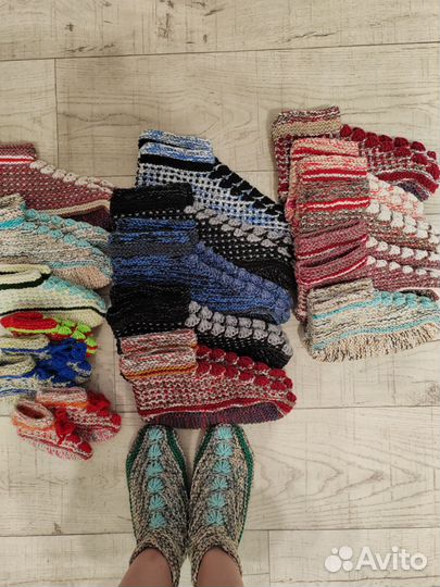 Следки вязаные,ручной работы