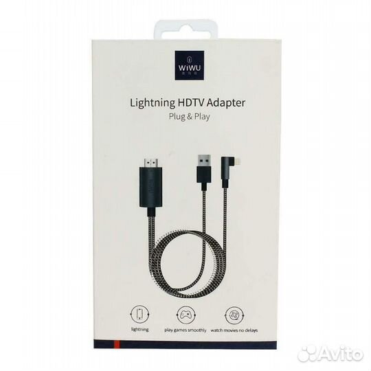 Wiwu hdmi Lightning USB кабель переходник iPhone