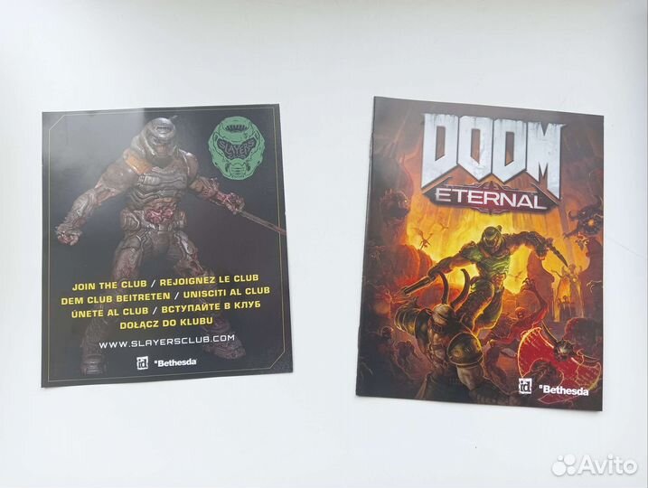 Диск на ps4 doom eternal
