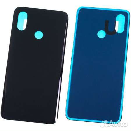 Задняя крышка для Xiaomi Mi 8 / черный