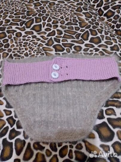 Лечебный пояс из собачей шерсти