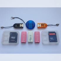 MicroSD картридеры новые в ассортименте