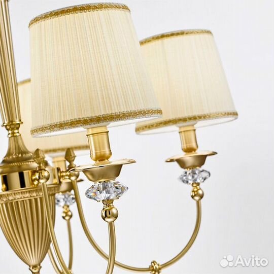 Подвесная люстра Zonca с кристаллами Swarovski