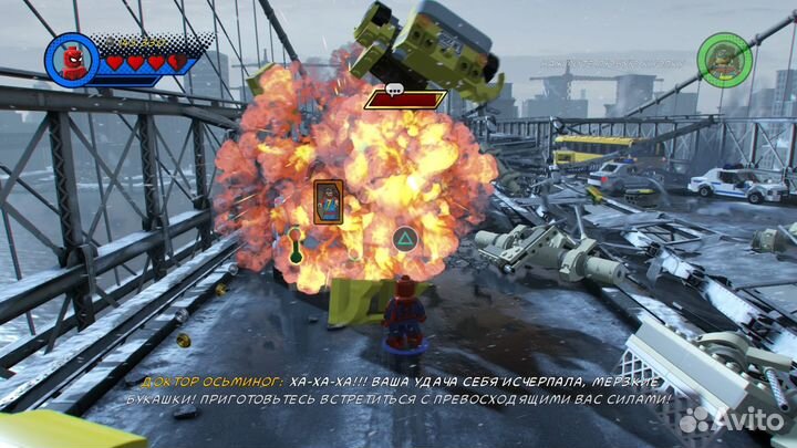 Диск Lego Marvel Super Heroes 2 PS4 Новый