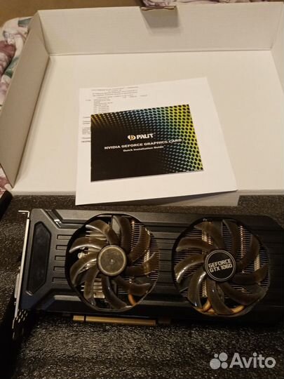 Видеокарта Palit Geforce GTX 1060 3gb