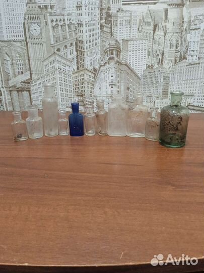 Старинные бутылки