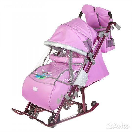 Санки коляска ника 7 - 6 (nika 7 - 6 )