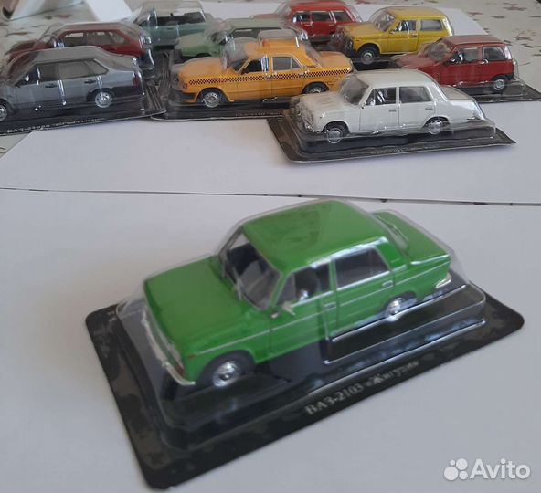 Модели автомобилей СССР масштаб 1:43