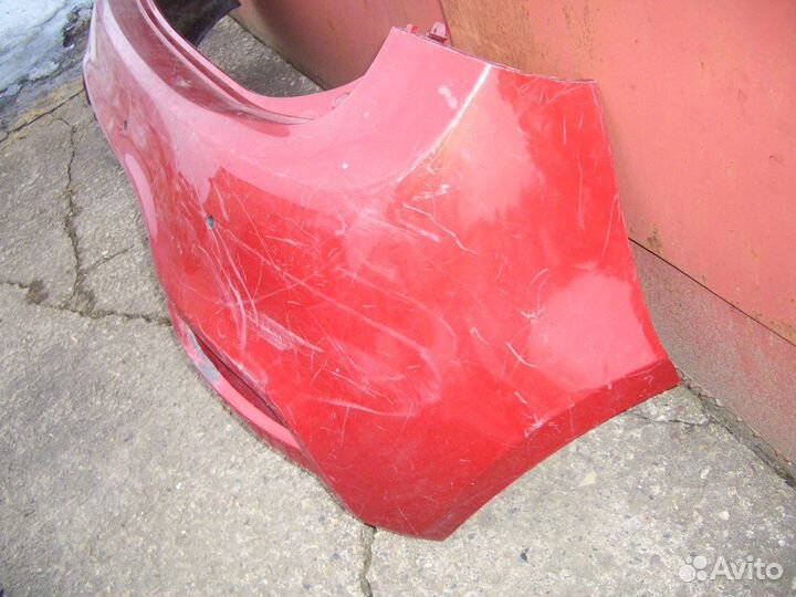 Бампер задний Киа Рио с15-17г х/б