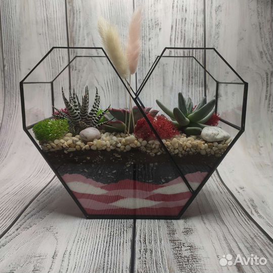 Флорариум, подарок, декор