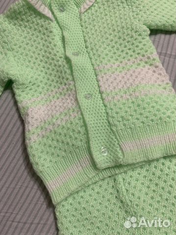 Вязаный костюм 80 86