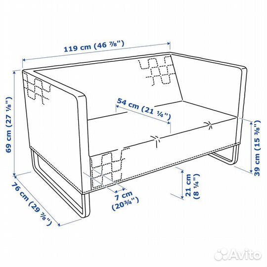 Диван IKEA