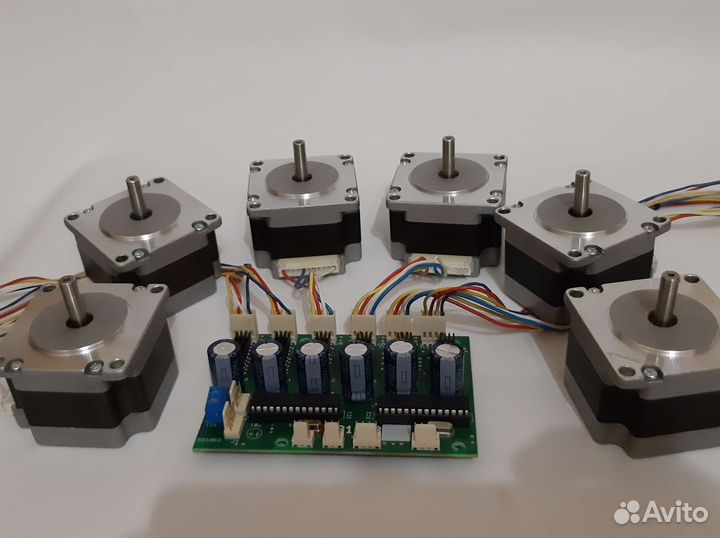 Шаговый двигатель nema 17/23
