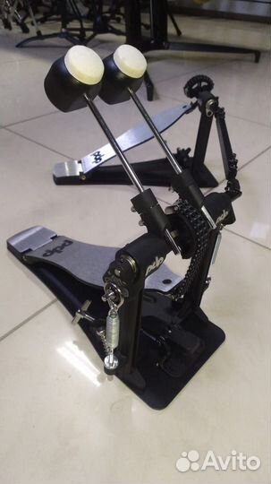 PDP pddpco Педаль для бас-барабана двойная (кардан