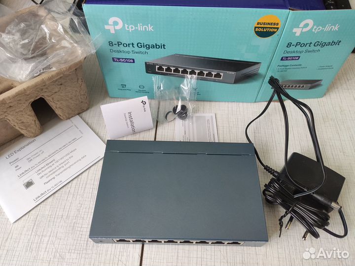 Свич коммутатор TP-Link TL-SG108