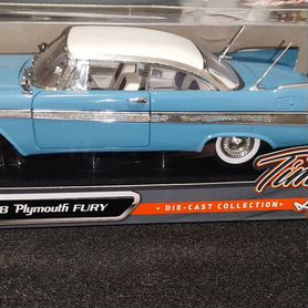 Plymouth fury 1958 1:18