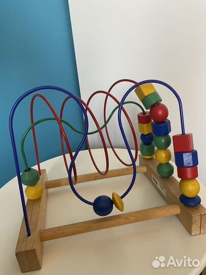 Лабиринт икеа, деревянная пирамида, для моторики