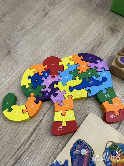Развивающие игрушки пакетом