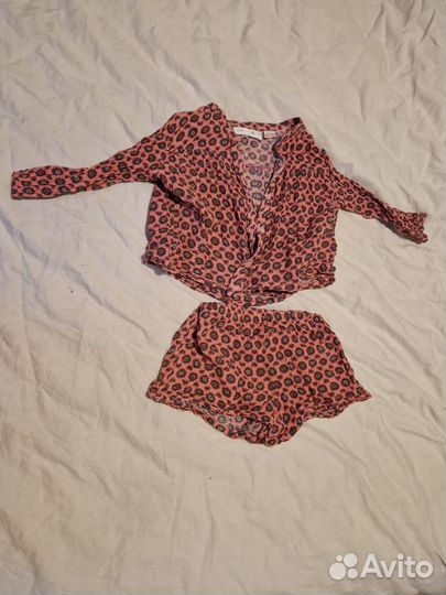 Комплект рубашка и шорты Zara 110