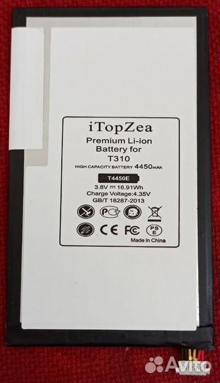 Аккумулятор новый для планшета Samsung Т-310