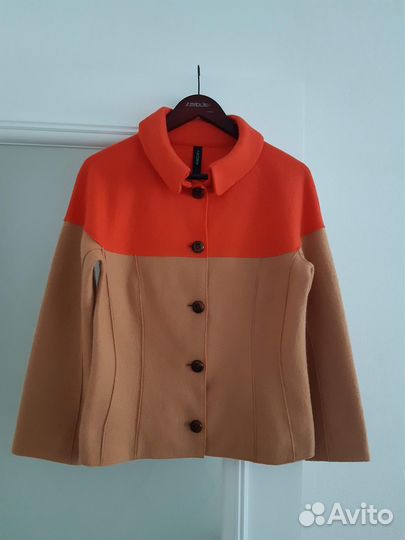 Marc Cain жакет/ пиджак/полупальто шерстяное р.46