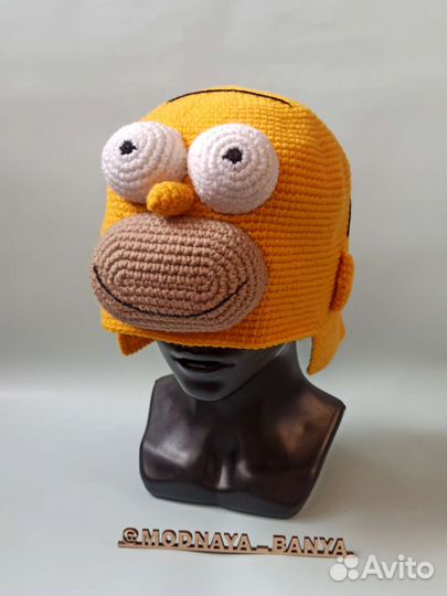 Шапка для бани Гомер Симпсон