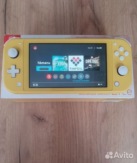Nintendo switch lite прошитая
