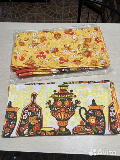 Скатерть хлопок 150*180 + 4 полотенца