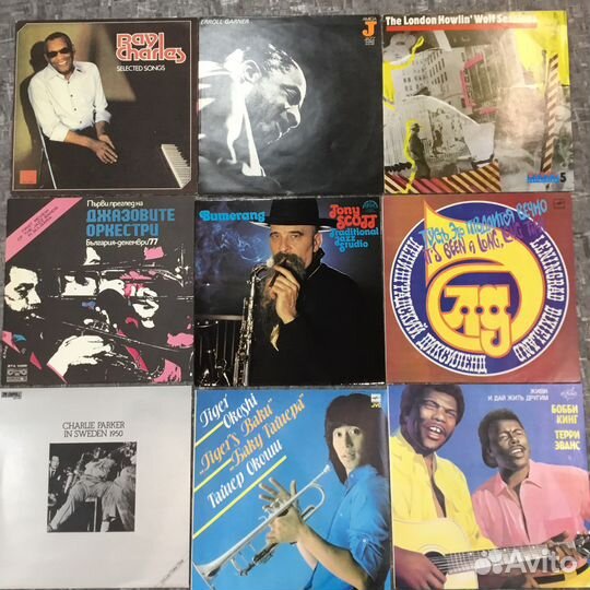 Виниловые пластинки джаз блюз