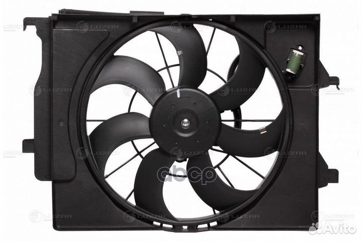 Э/вентилятор охл. с кожухом для а/м Hyundai Sol