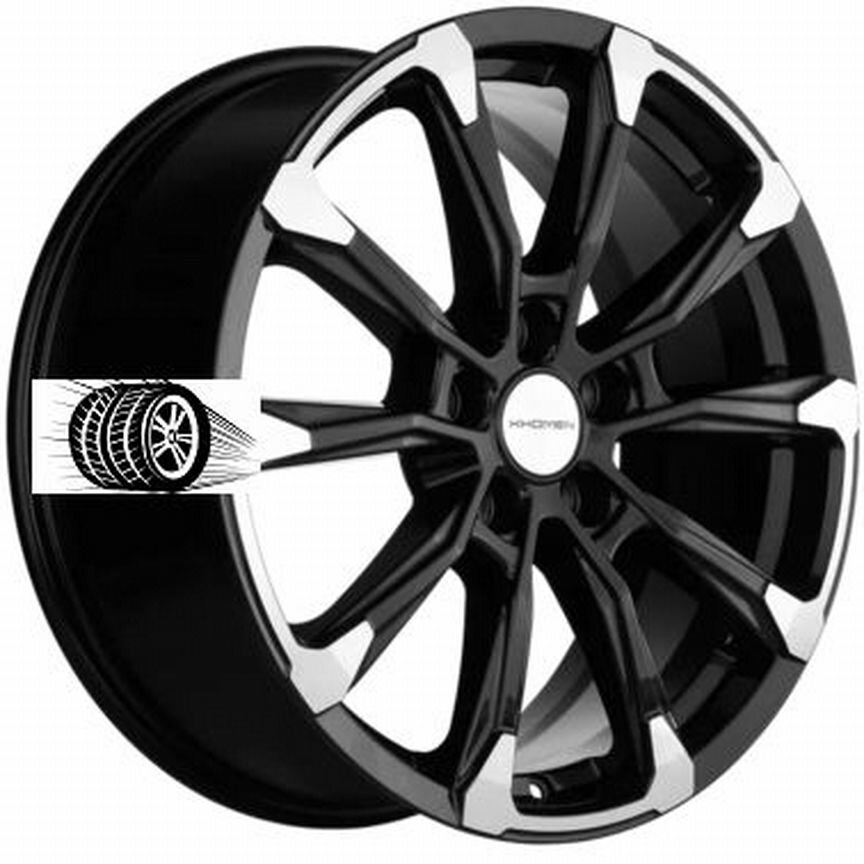 Литые диски Khomen Wheels 7.5×R18 5×114.3