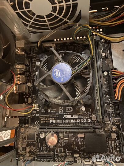 Процессор intel core i3 9100f + материнская плата
