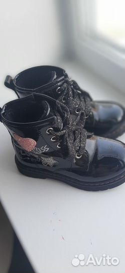 Ботинки демисезонные для девочки 25 размер