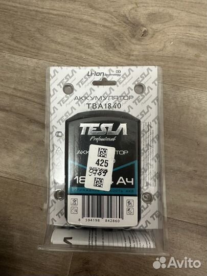 Аккумулятор для инструмента Tesla 4A