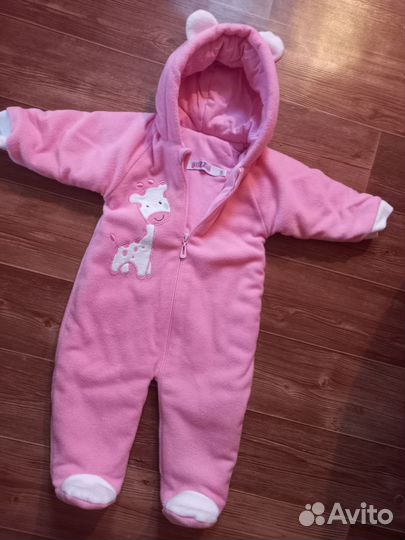 Комбинезон флисовый 68-74