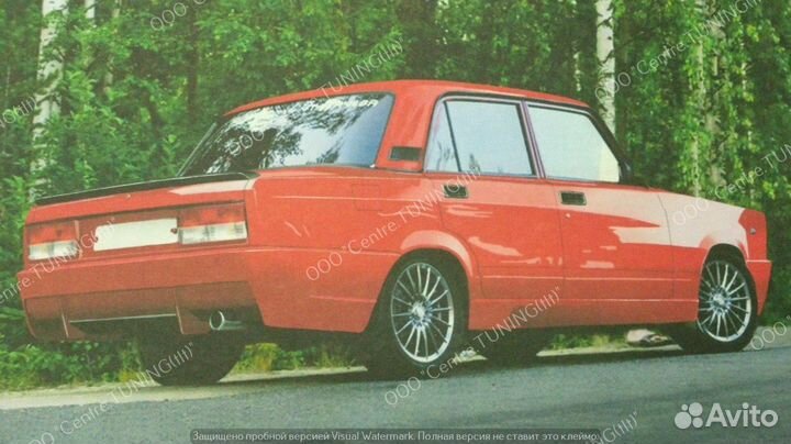 Бампер ваз 2107