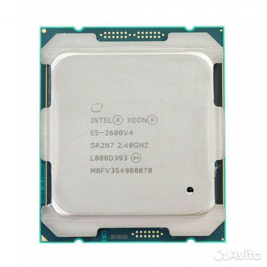 Процессор Intel Xeon E5-2680v4, 14 cores, 2.40 GHz