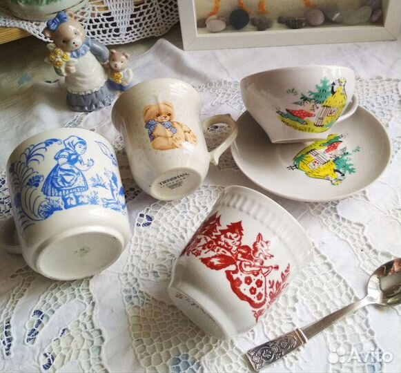 Детская посуда СССР